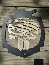 Load image into Gallery viewer, 2014-2024 CAN AM OUTLANDER RAD COVER DUAL LAYER PUNISHER FLAG SKULL